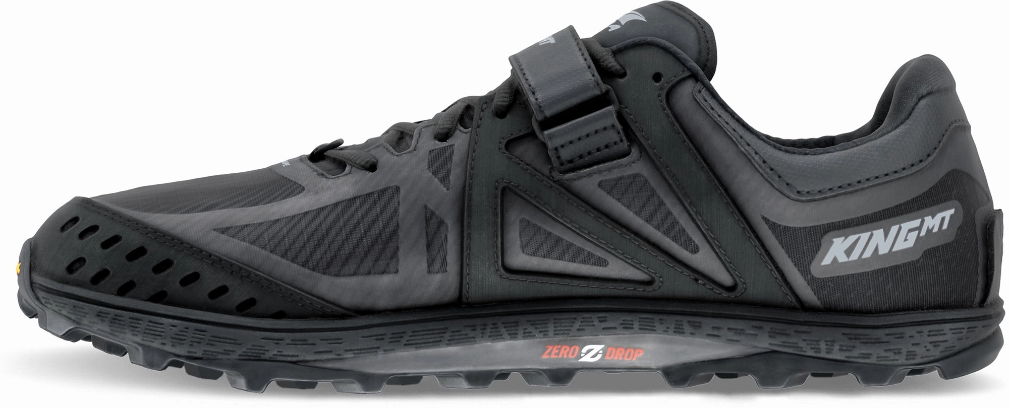 Altra King MT 2 Mens Trail Running Shoes - Black Long-Distance Running Shoes