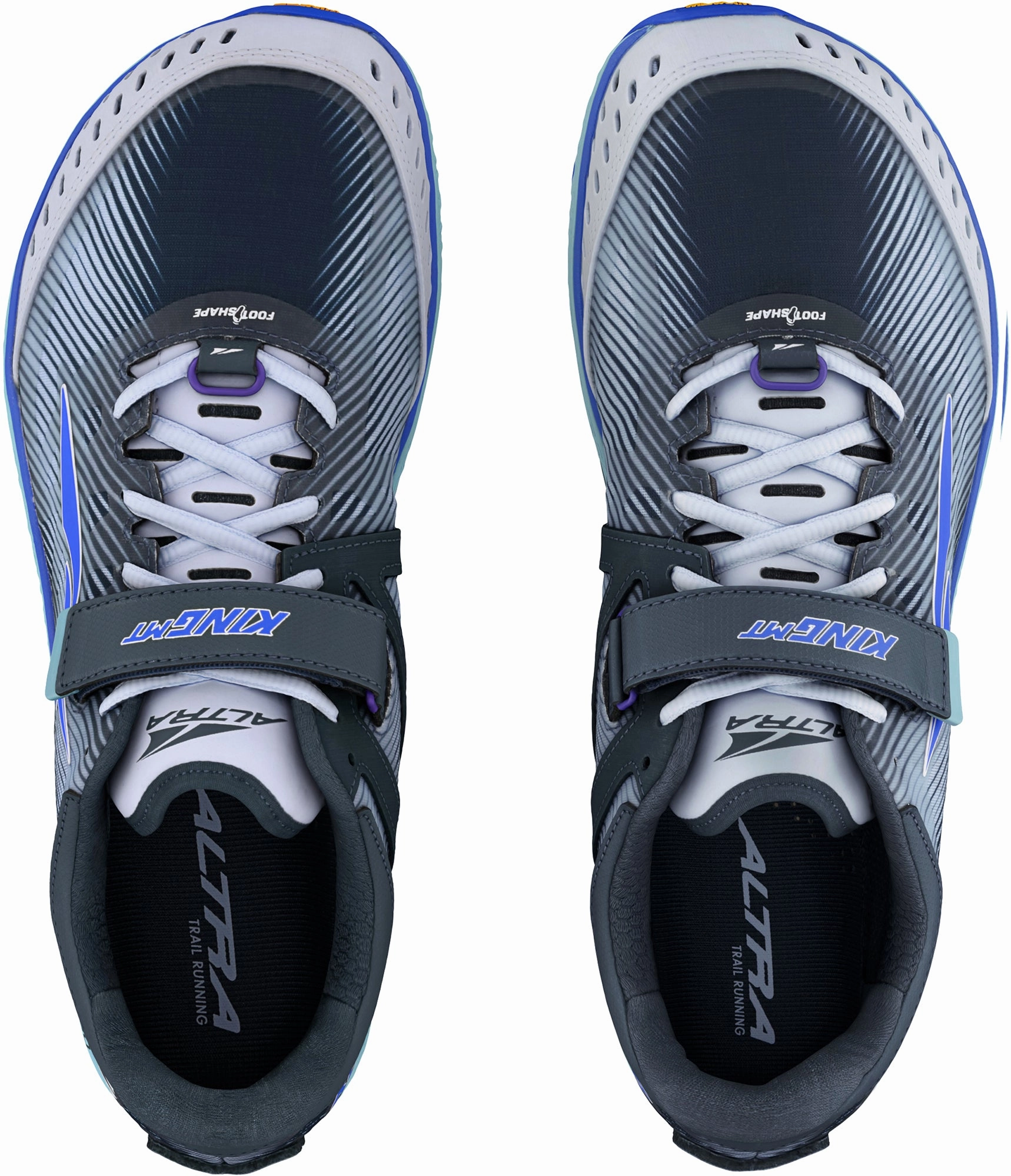 Altra King MT Mens Trail Running Shoes - Blue Long-Distance Running Shoes