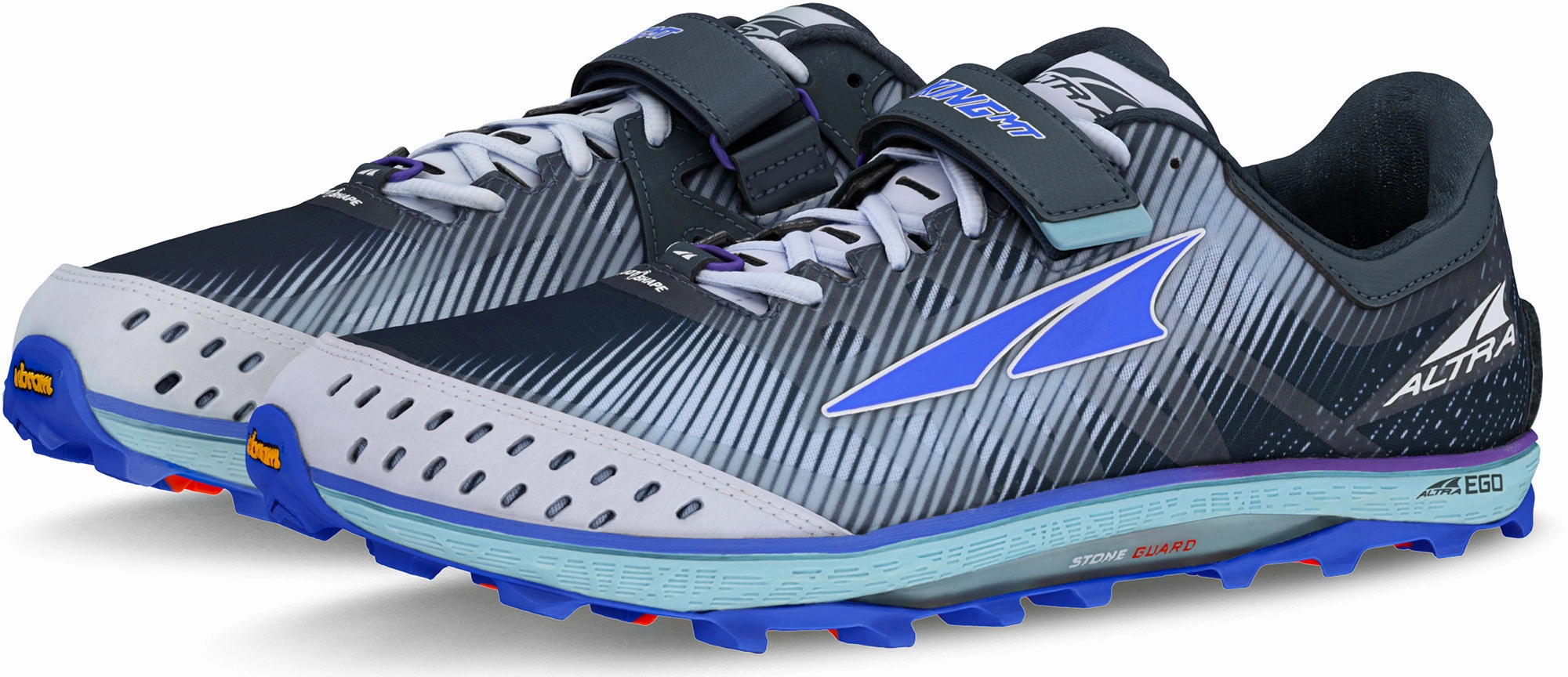 Altra King MT Mens Trail Running Shoes - Blue Long-Distance Running Shoes