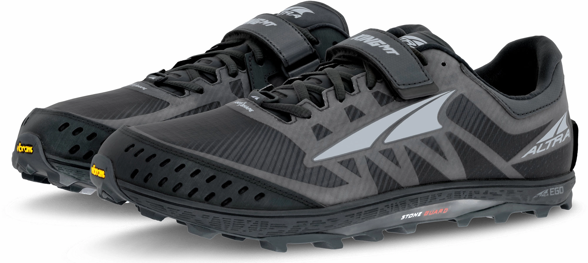 Altra King MT Womens Trail Running Shoes - Black Long-Distance Running Shoes