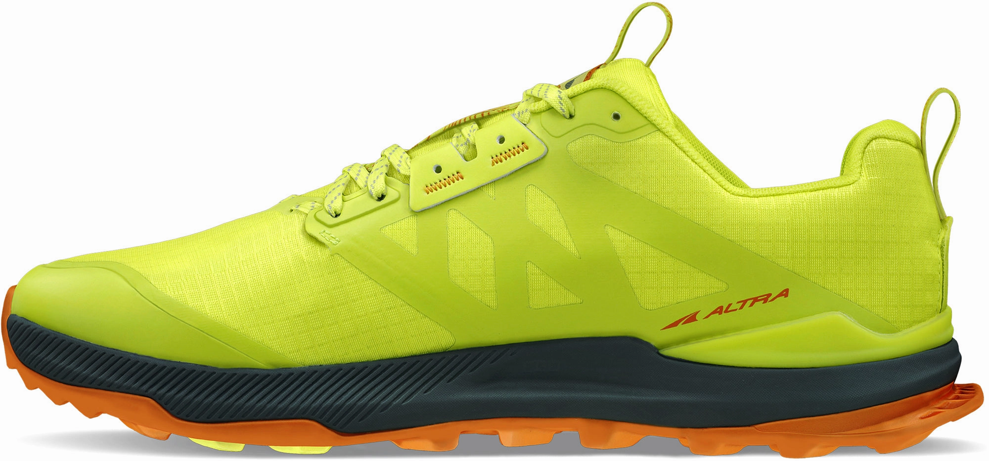Altra Lone Peak 8 Mens Trail Running Shoes - Yellow Long-Distance Running Shoes