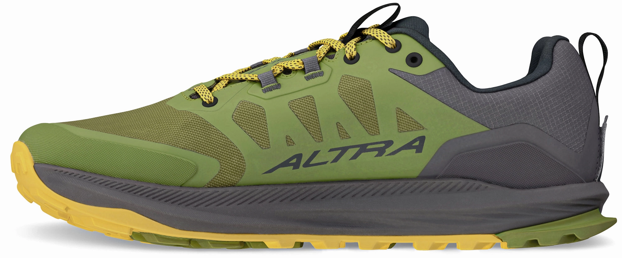 Altra Lone Peak 9 Waterproof Mens Trail Running Shoes - Green Long-Distance Running Shoes
