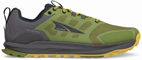 Altra Lone Peak 9 Waterproof Mens Trail Running Shoes - Green Altra running footwear