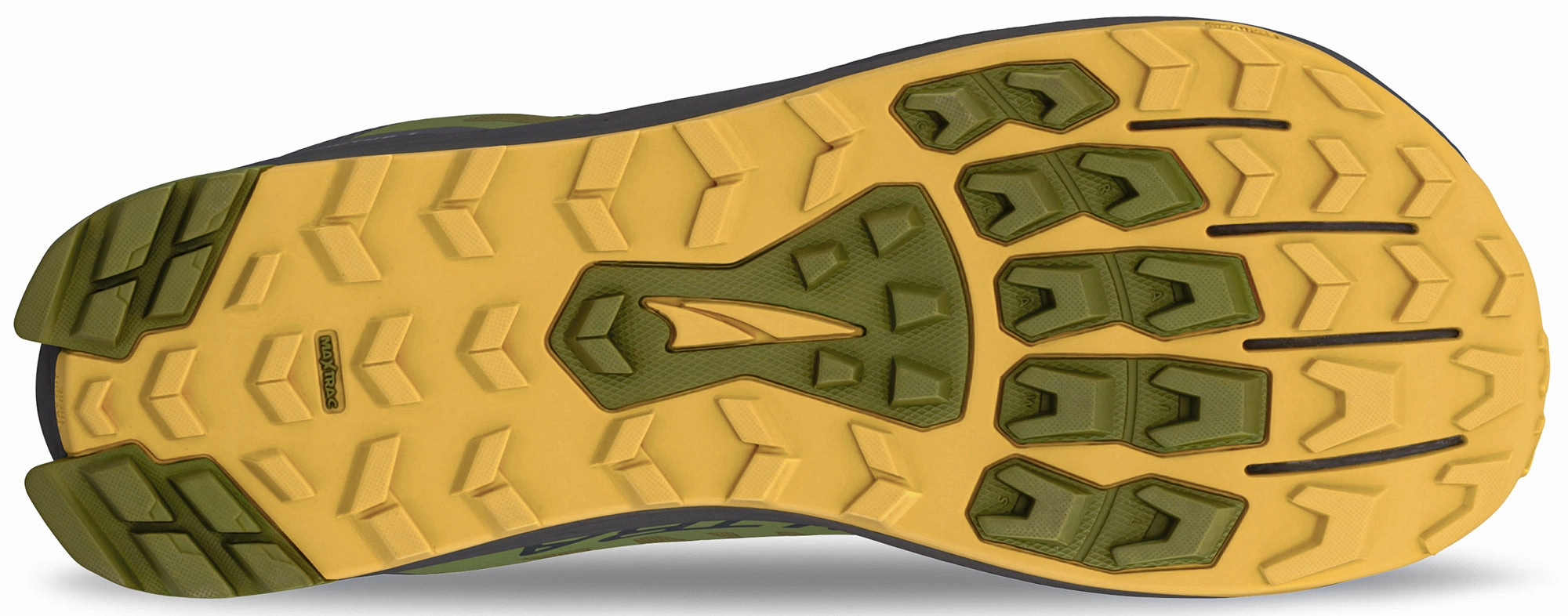 Altra Lone Peak 9 Waterproof Mens Trail Running Shoes - Green Long-Distance Running Shoes