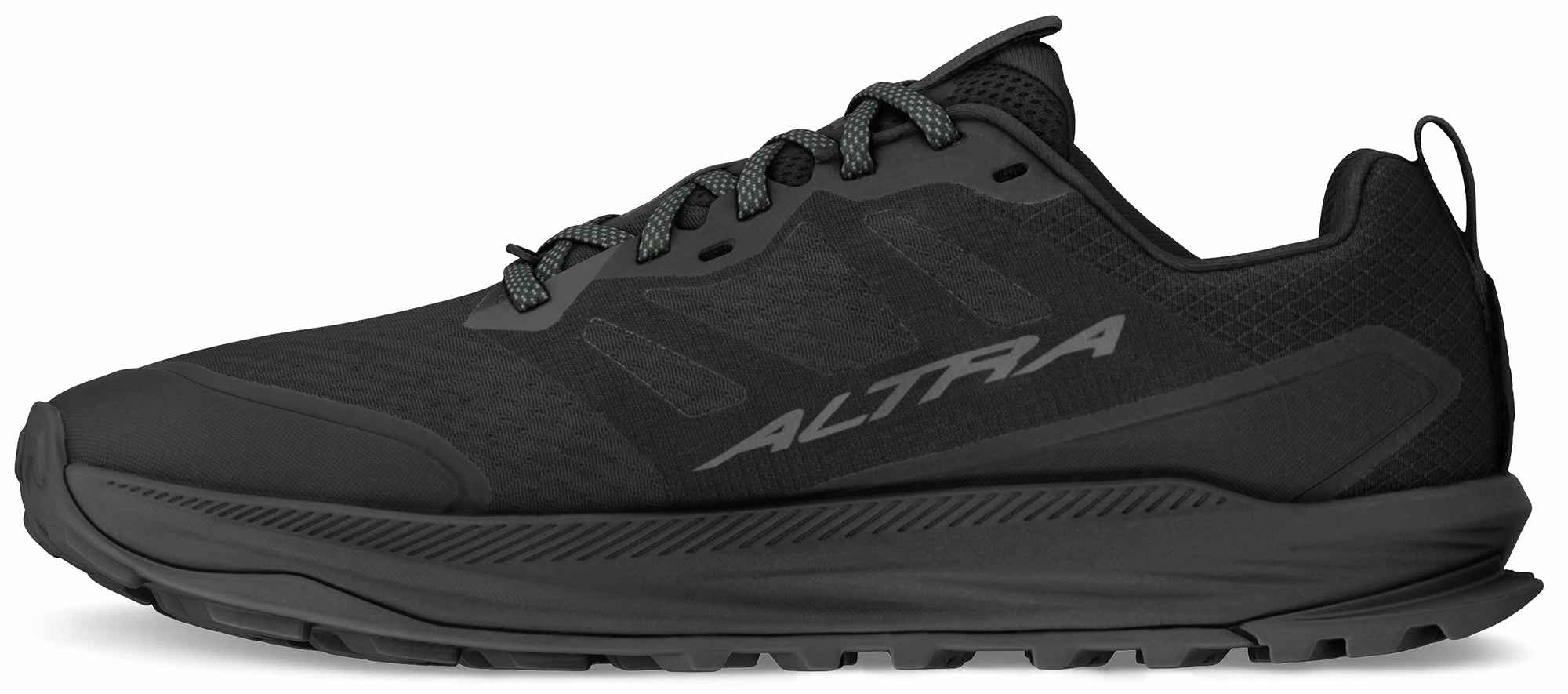 Altra Lone Peak 9  WIDE FIT Mens Trail Running Shoes - Black Long-Distance Running Shoes