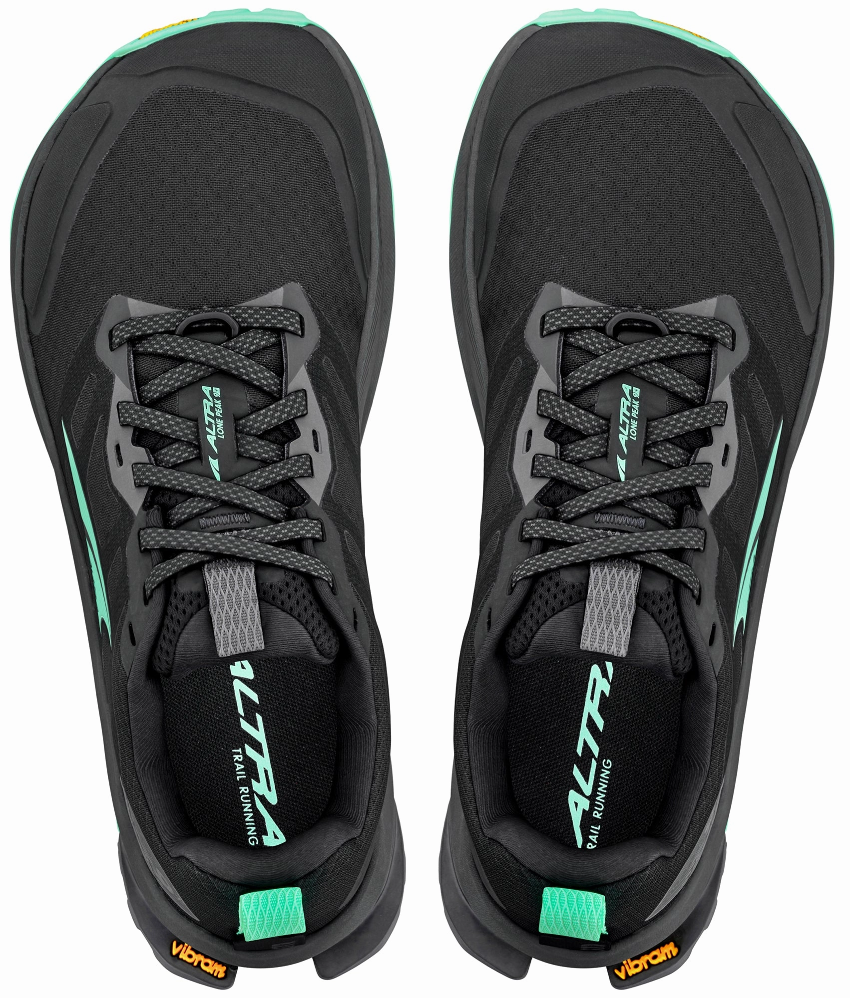 Altra Lone Peak 9  Womens Trail Running Shoes - Black Long-Distance Running Shoes