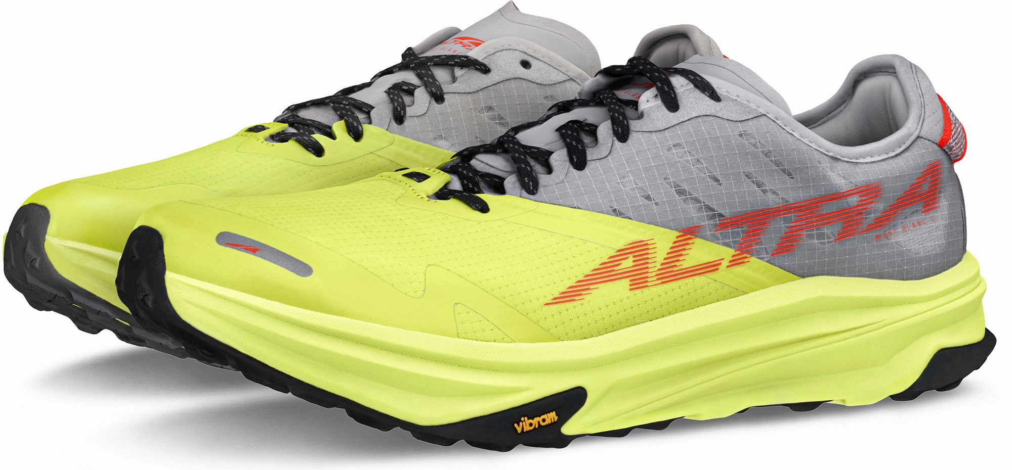 Altra Mont Blanc Carbon Mens Trail Running Shoes - Grey Long-Distance Running Shoes