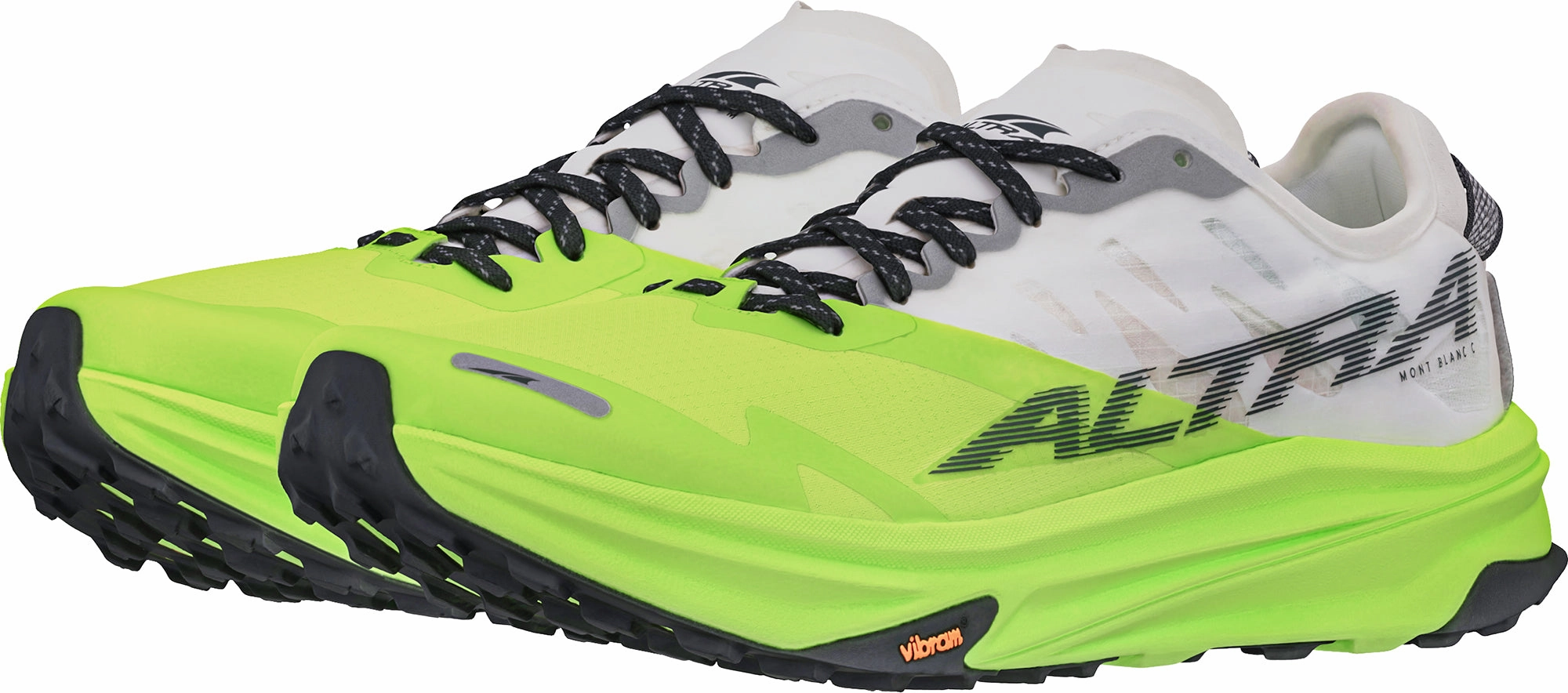 Altra Mont Blanc Carbon Mens Trail Running Shoes - White Long-Distance Running Shoes