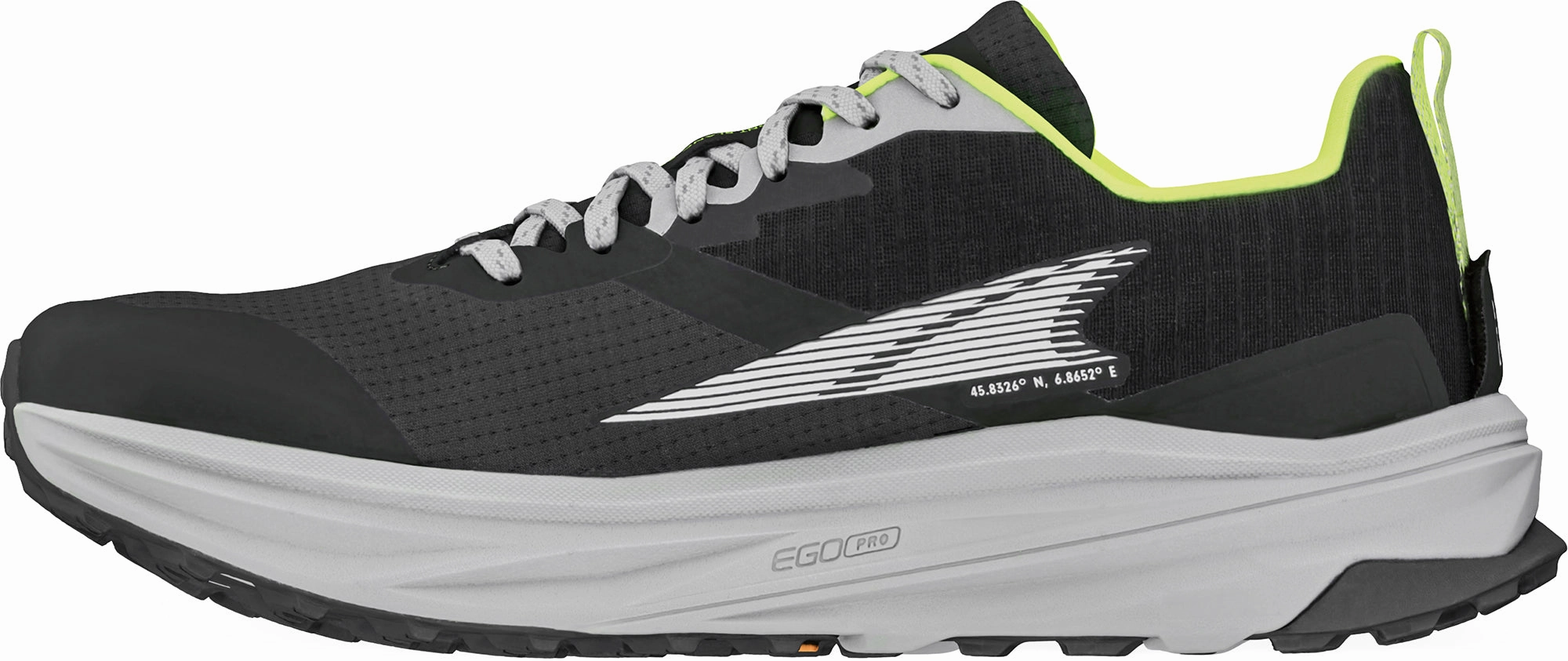 Altra Mont Blanc Speed Mens Trail Running Shoes - Black Long-Distance Running Shoes