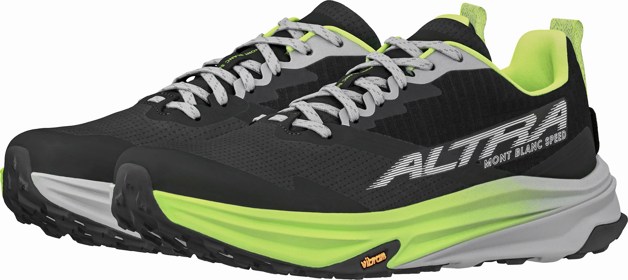 Altra Mont Blanc Speed Womens Running Shoes - Black Long-Distance Running Shoes