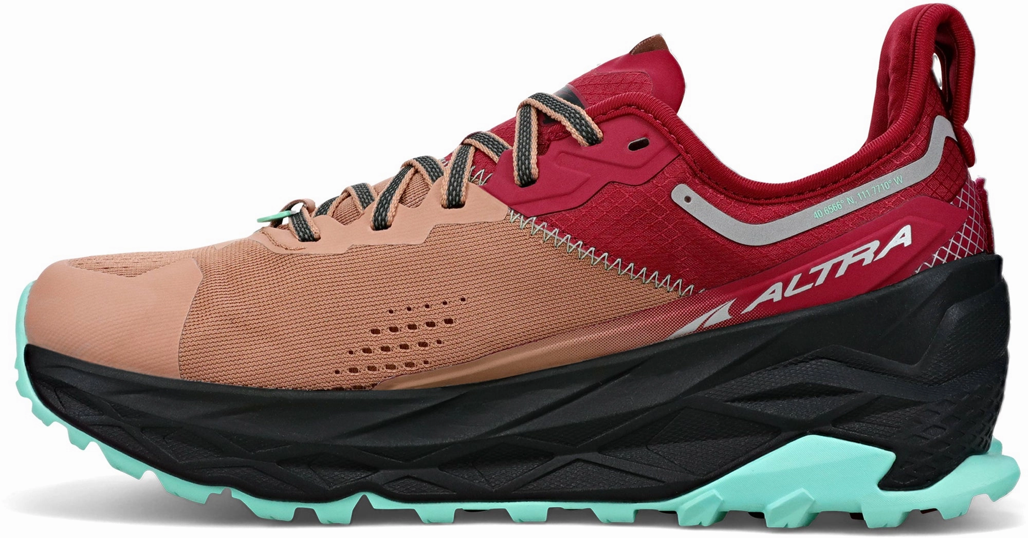 Altra Olympus 5 Womens Trail Running Shoes - Brown Long-Distance Running Shoes