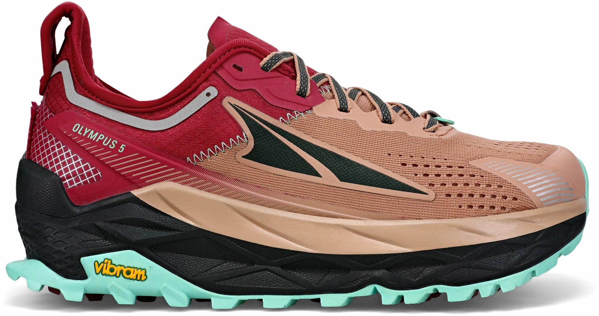 Altra Olympus 5 Womens Trail Running Shoes - Brown Altra running footwear
