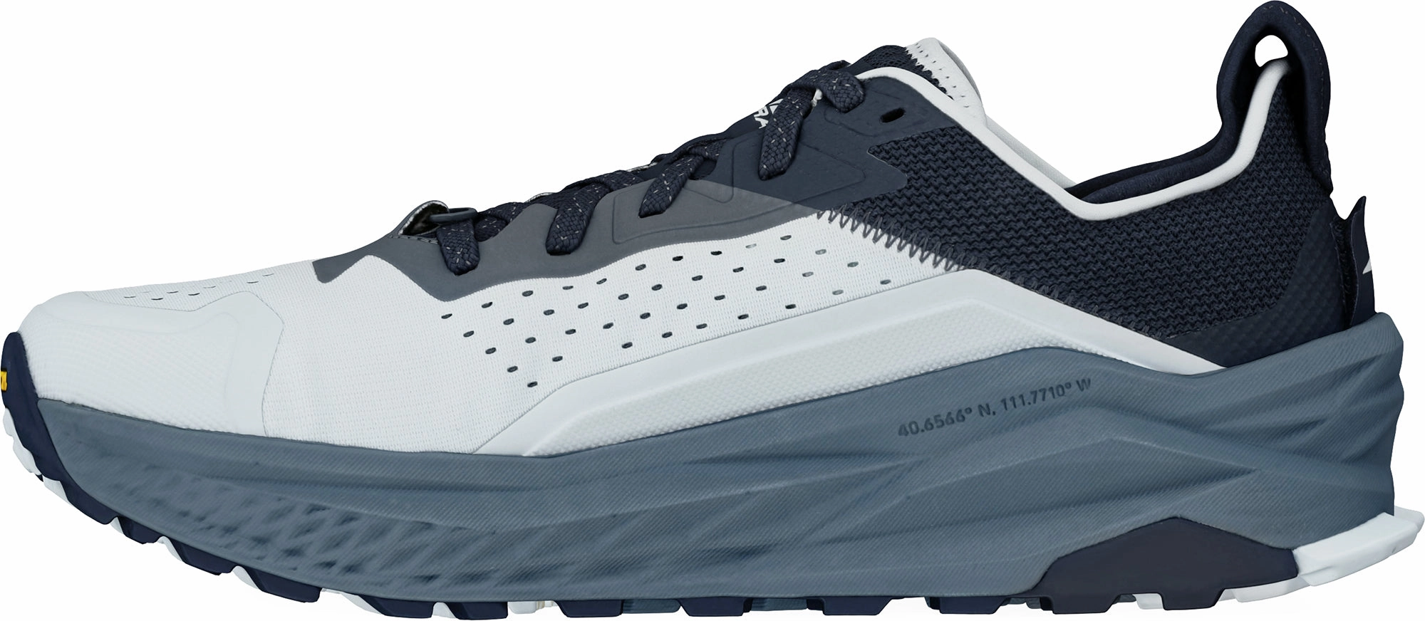 Altra Olympus 6 Mens Trail Running Shoes - Blue Long-Distance Running Shoes