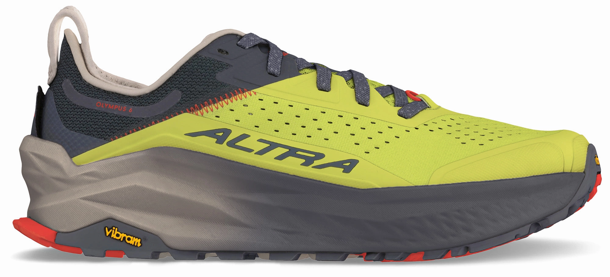 Altra Olympus 6 Mens Trail Running Shoes - Green Altra running footwear