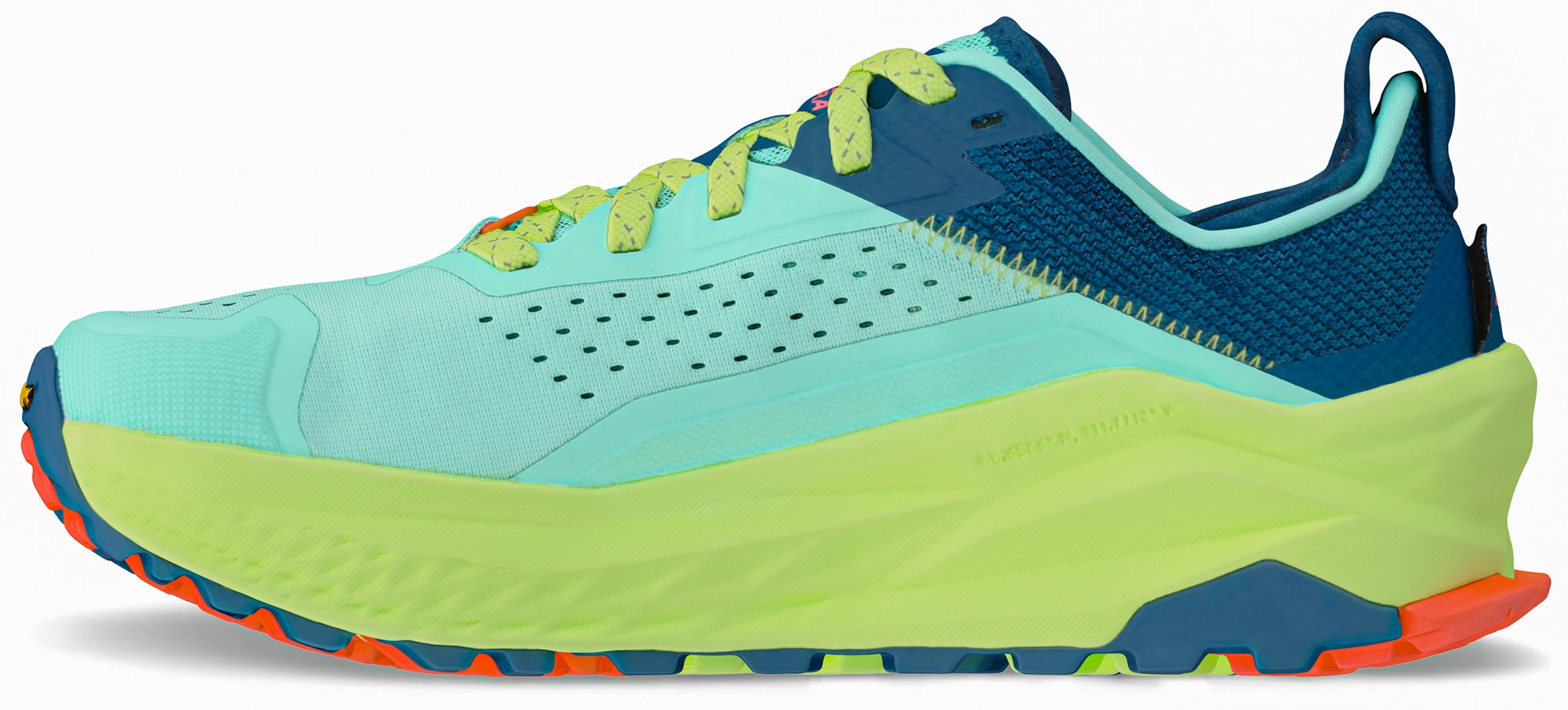 Altra Olympus 6 Womens Trail Running Shoes - Green Long-Distance Running Shoes