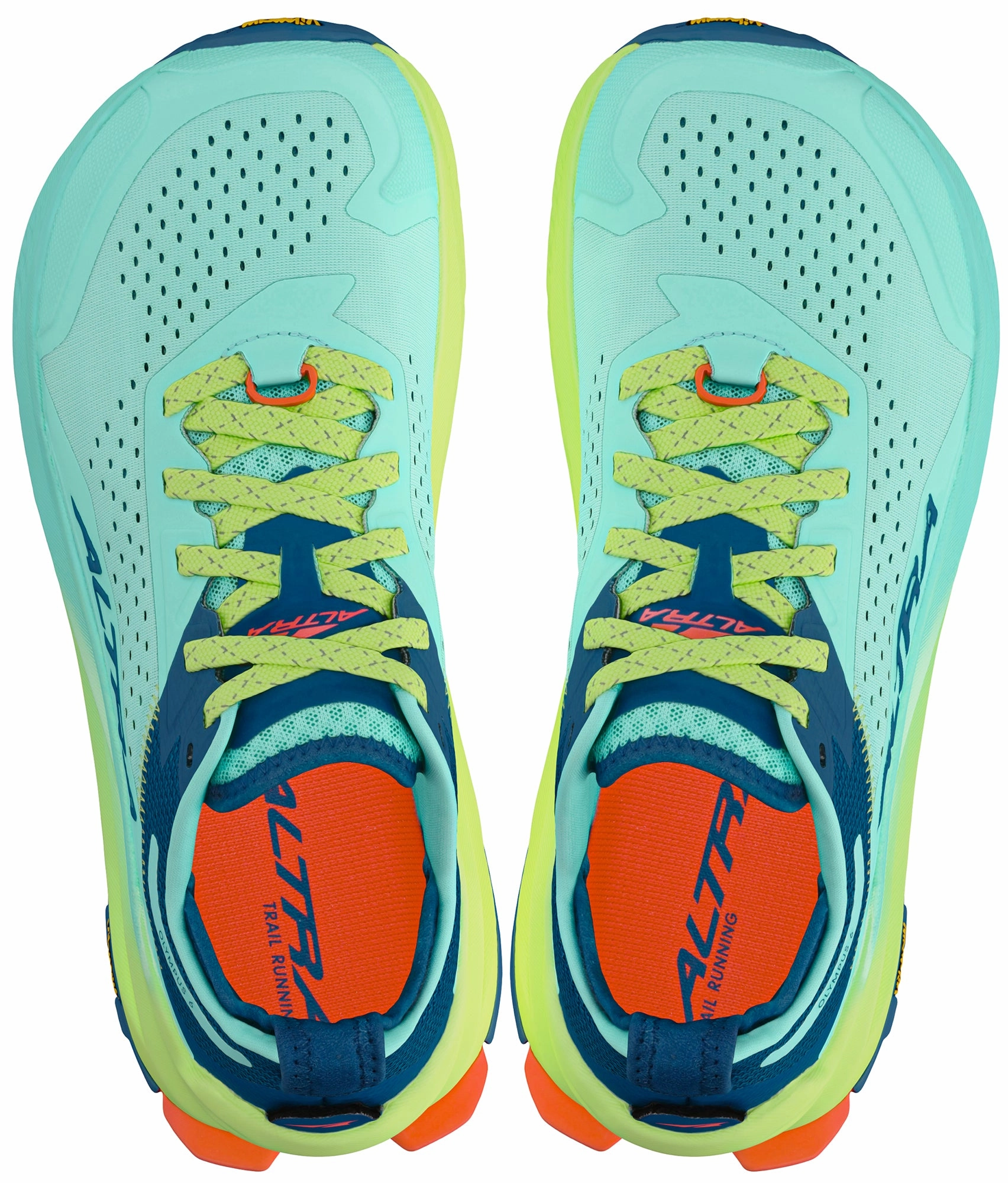 Altra Olympus 6 Womens Trail Running Shoes - Green Long-Distance Running Shoes