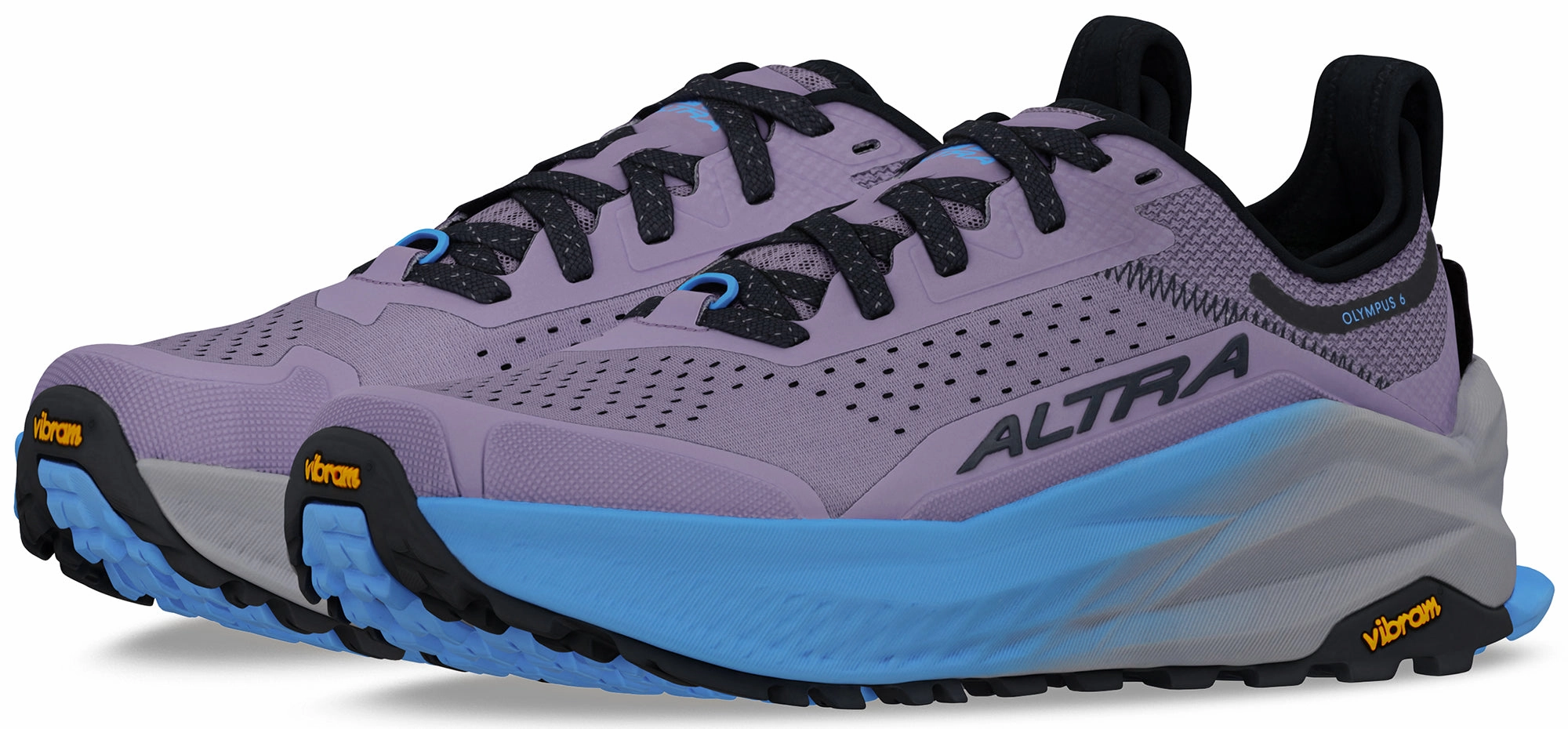 Altra Olympus 6 Womens Trail Running Shoes - Purple Long-Distance Running Shoes