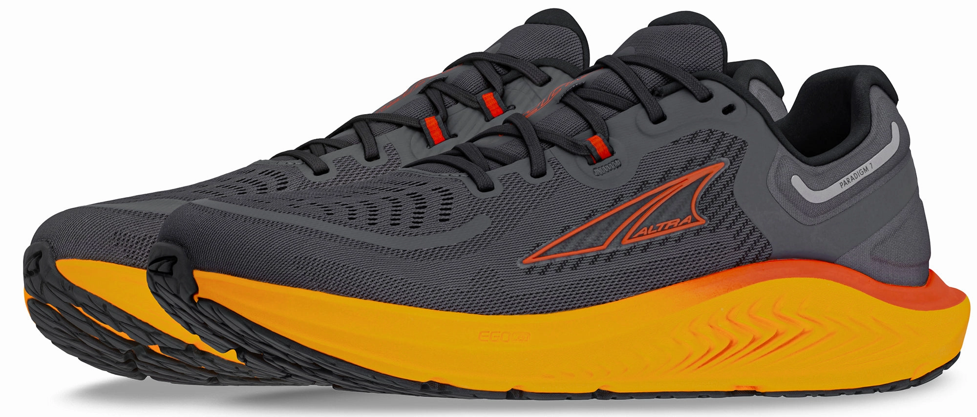 Altra Paradigm 7 Mens Running Shoes - Grey Long-Distance Running Shoes