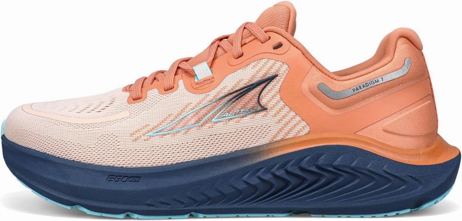 Altra Paradigm 7 Womens Running Shoes - Orange Altra running footwear