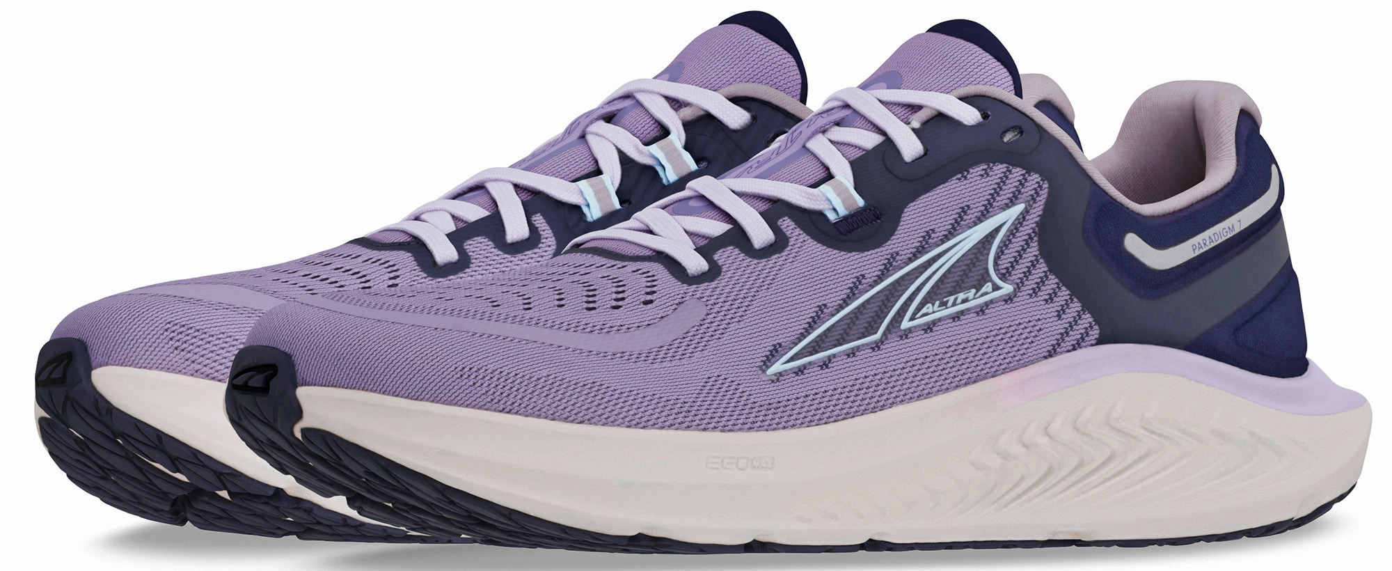 Altra Paradigm 7 Womens Running Shoes - Purple Long-Distance Running Shoes