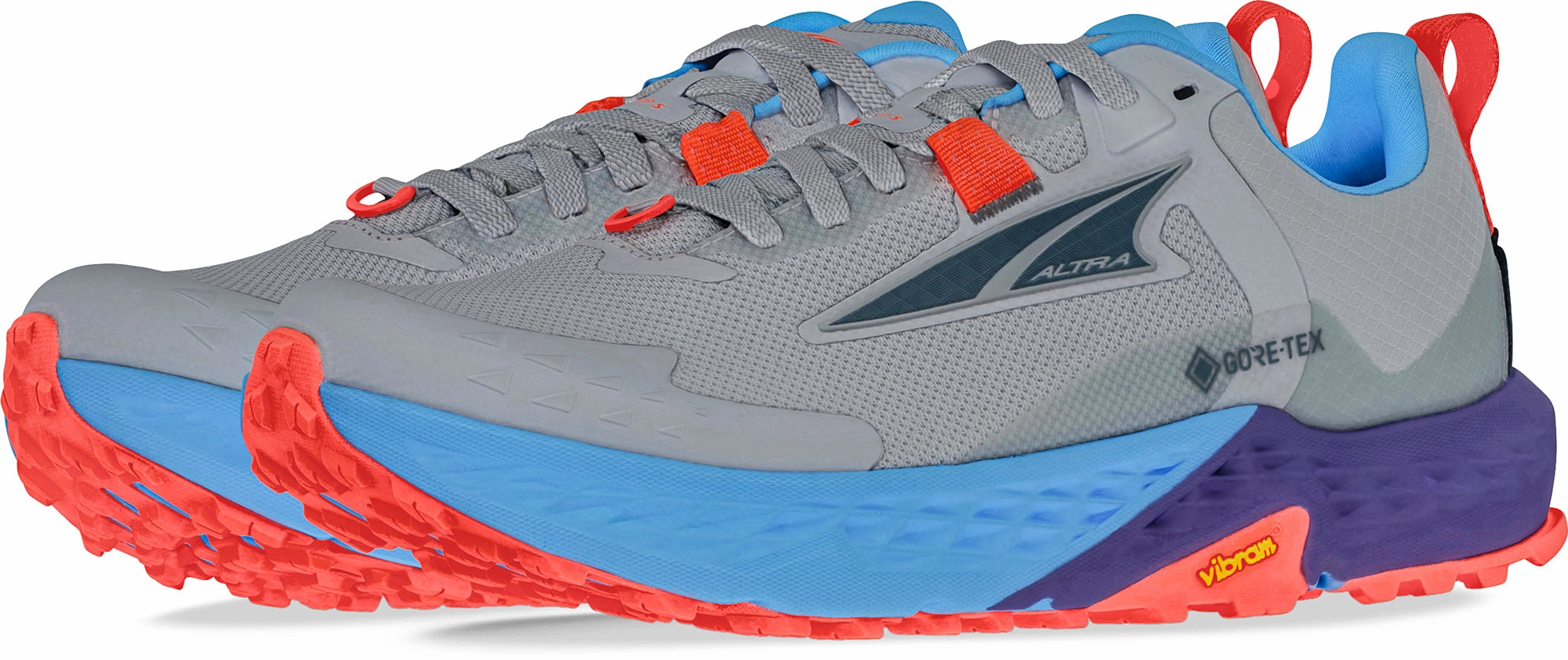 Altra Timp 5 GORE-TEX Womens Trail Running Shoes - Grey Long-Distance Running Shoes
