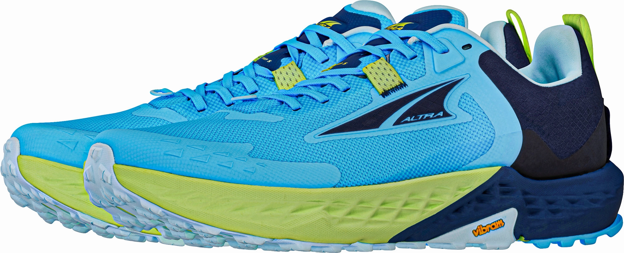 Altra Timp 5 Mens Trail Running Shoes - Blue Long-Distance Running Shoes