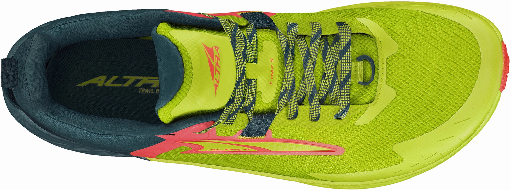Altra Timp 5 Mens Trail Running Shoes - Green Long-Distance Running Shoes