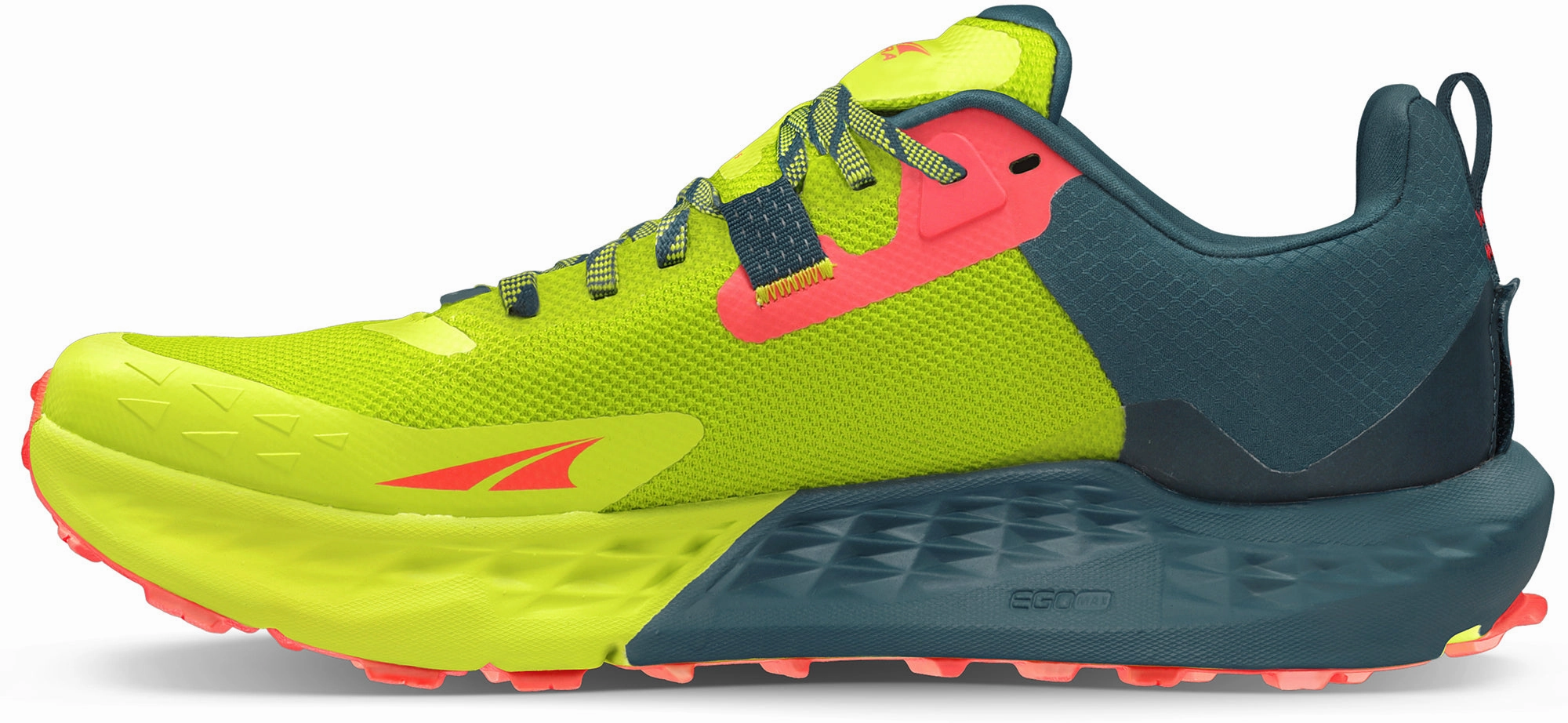 Altra Timp 5 Mens Trail Running Shoes - Green Long-Distance Running Shoes