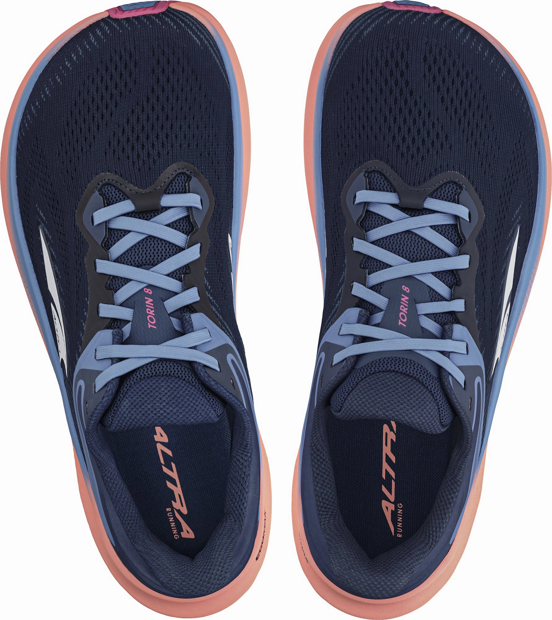 Altra Torin 8 Womens Running Shoes - Blue Long-Distance Running Shoes