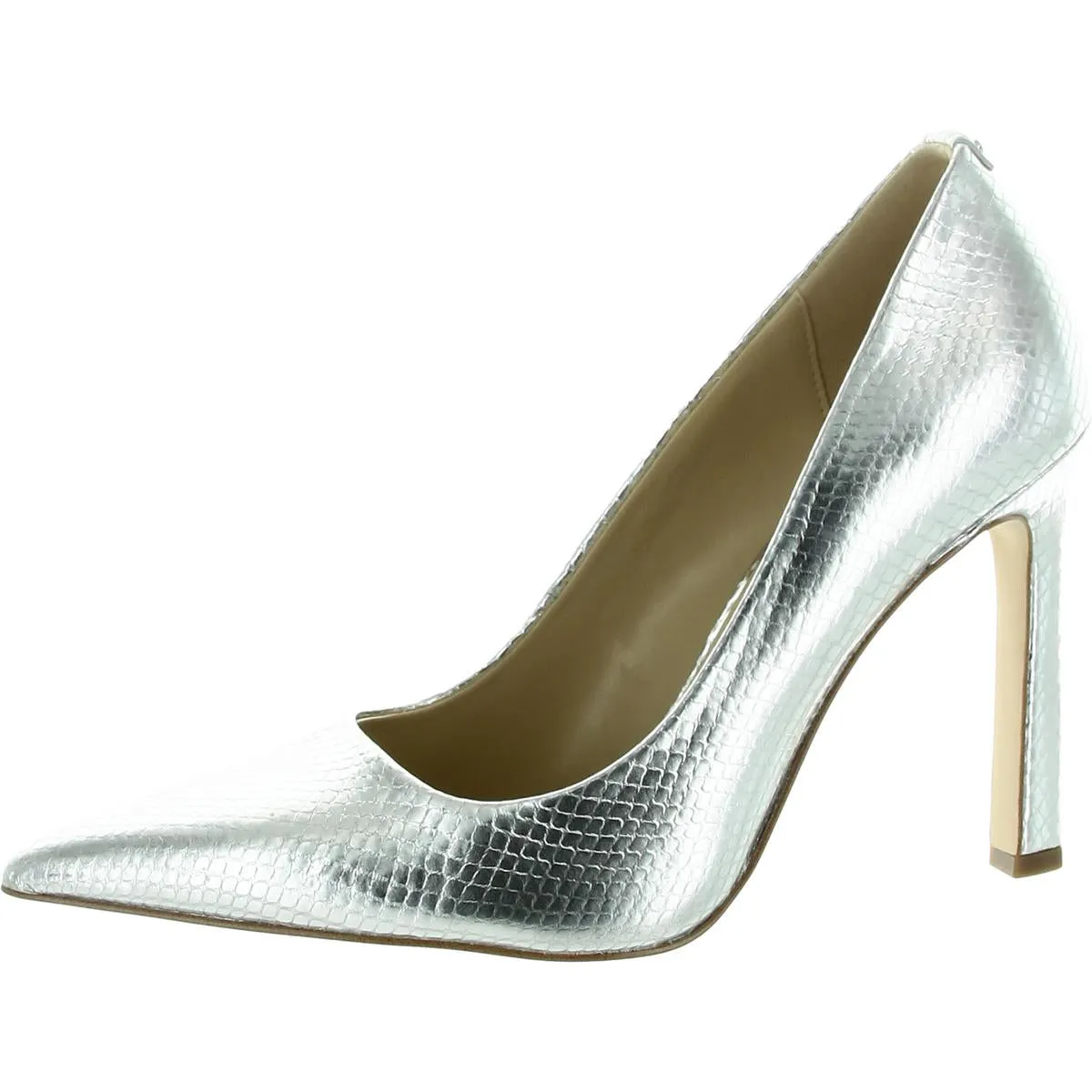 Amara Womens Snake Print Leather Pumps