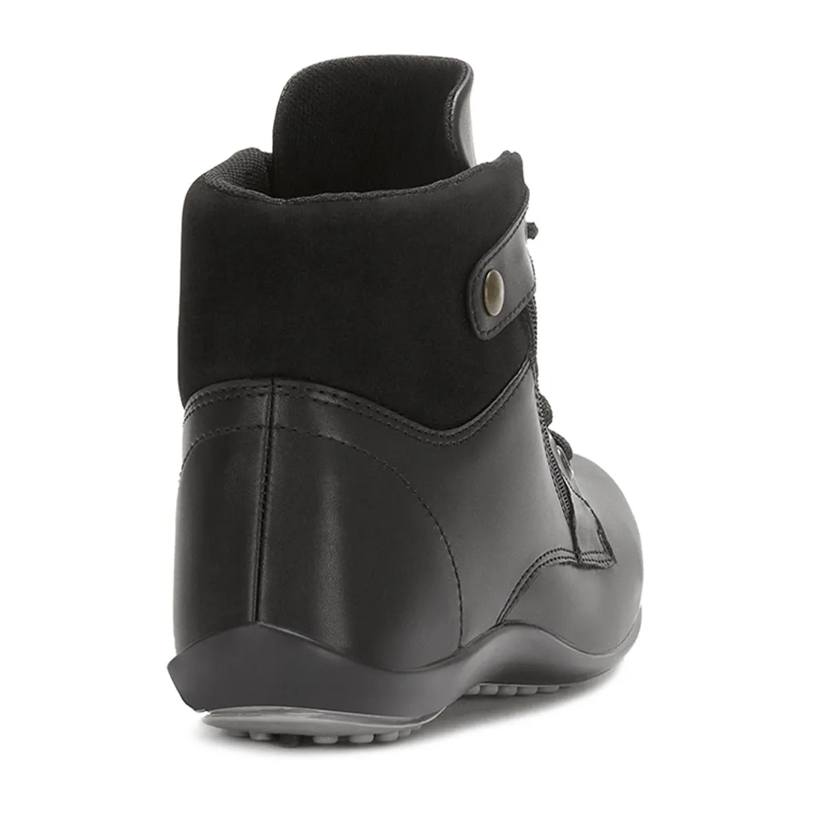 Andrea Flat Booties With Side Zipper