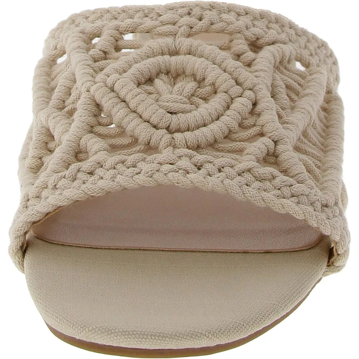 ANDRREA 7 Womens Laceless Woven Wedge Sandals