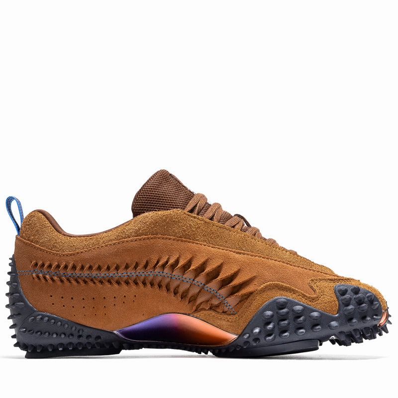 Aries x Puma Mostro Craft - Mahogany/Teak Puma trainer style images
