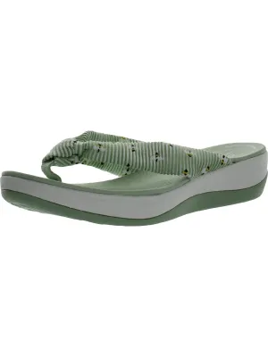 Arla Glison Womens Printed Flip Flop Thong Sandals
