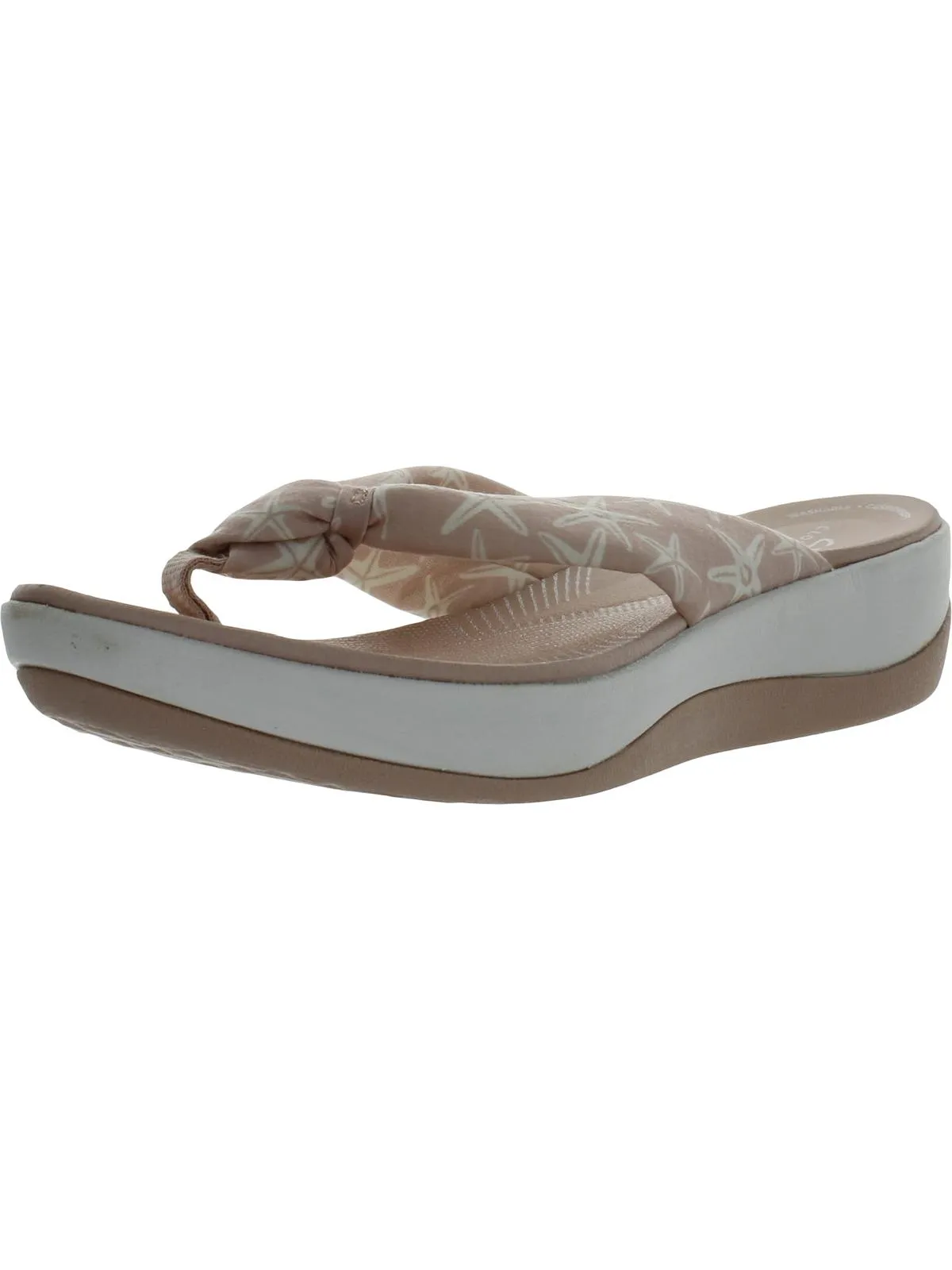 Arla Glison Womens Printed Flip Flop Thong Sandals
