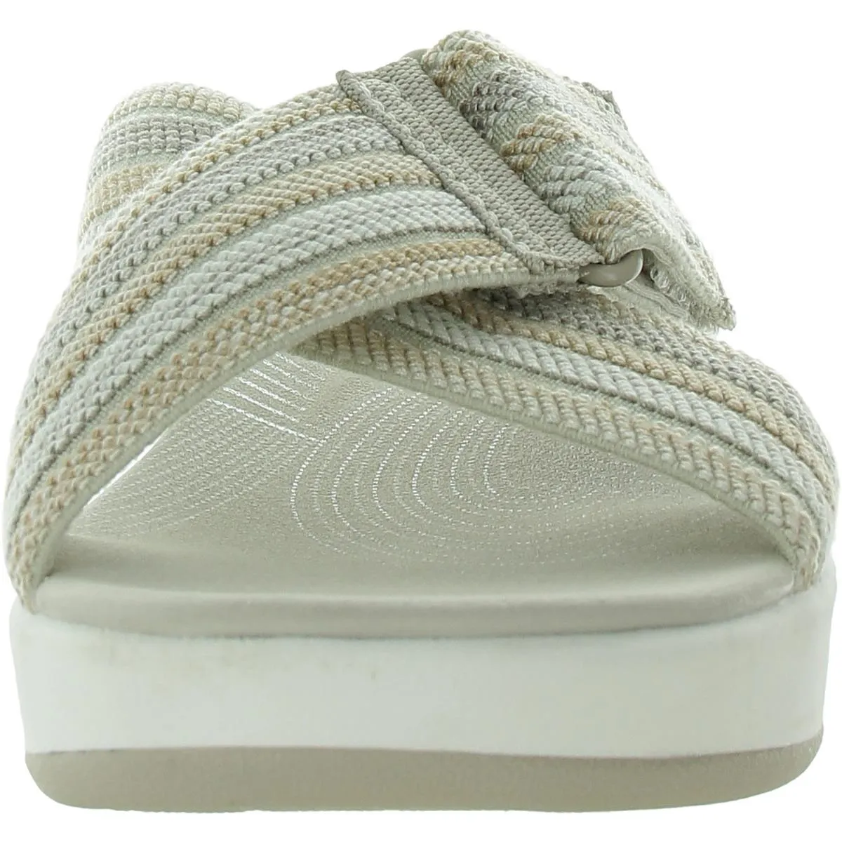 Arla Wave Womens Adjustable Manmade Slide Sandals