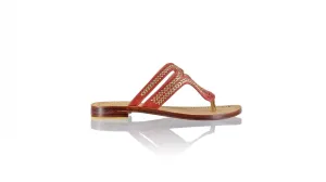 Arrah 20mm Flat - Orange & Gold
