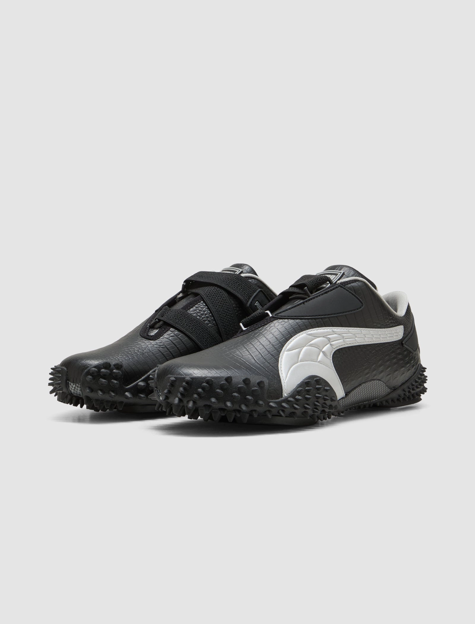 ASAP ROCKY MOSTRO OG "BLACK/SILVER" Breathable Daily Trainers