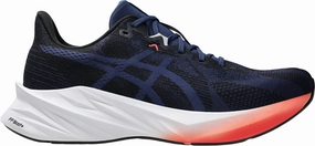 Asics DynaBlast 5 Mens Running Shoes - Blue Asics athletic footwear for training sessions