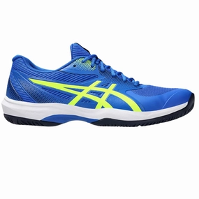 Asics Game FF Pickleball Shoes - Illusion Blue / Safety Yellow Asics tennis shoes