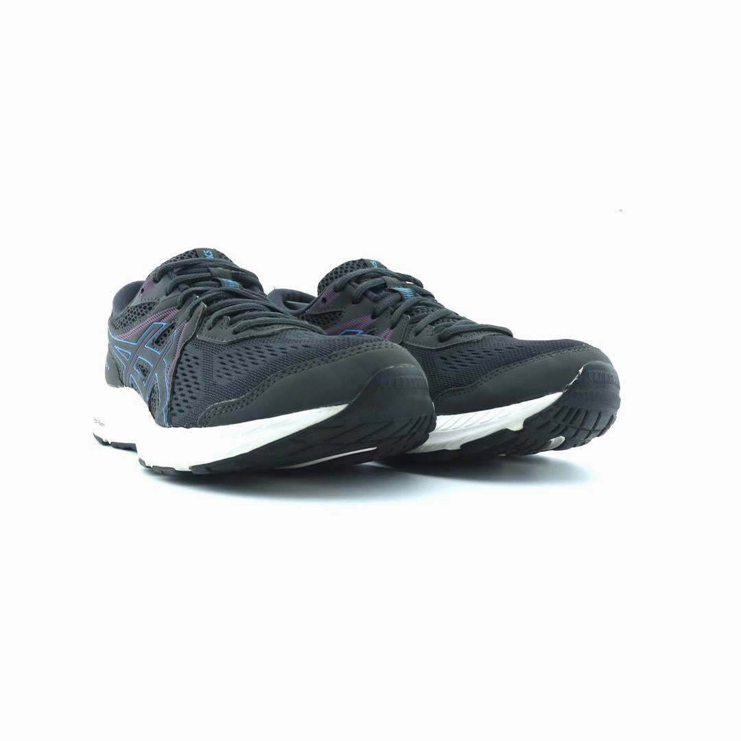ASICS GEL CONTEND 7 lightweight athletic shoe visuals