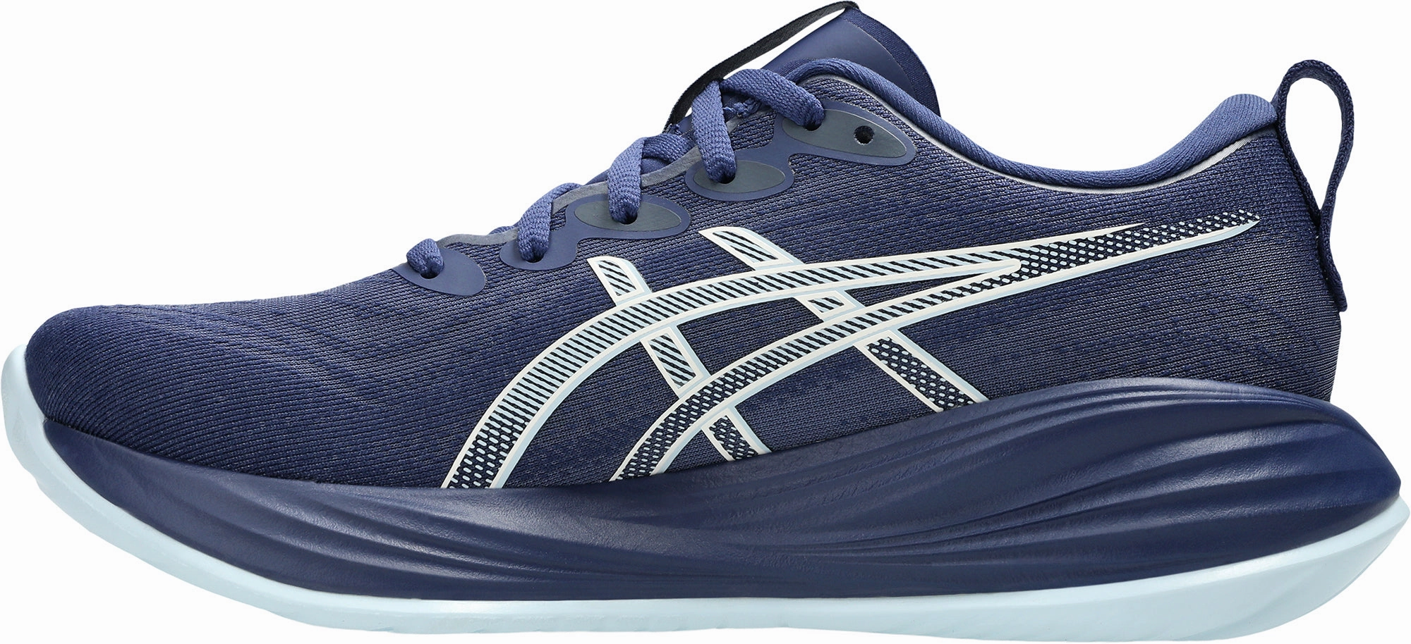 Asics Gel Cumulus 27 Womens Running Shoes - Blue Flexible Athletic Fit