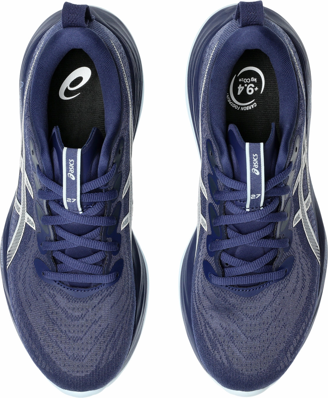 Asics Gel Cumulus 27 Womens Running Shoes - Blue Flexible Athletic Fit