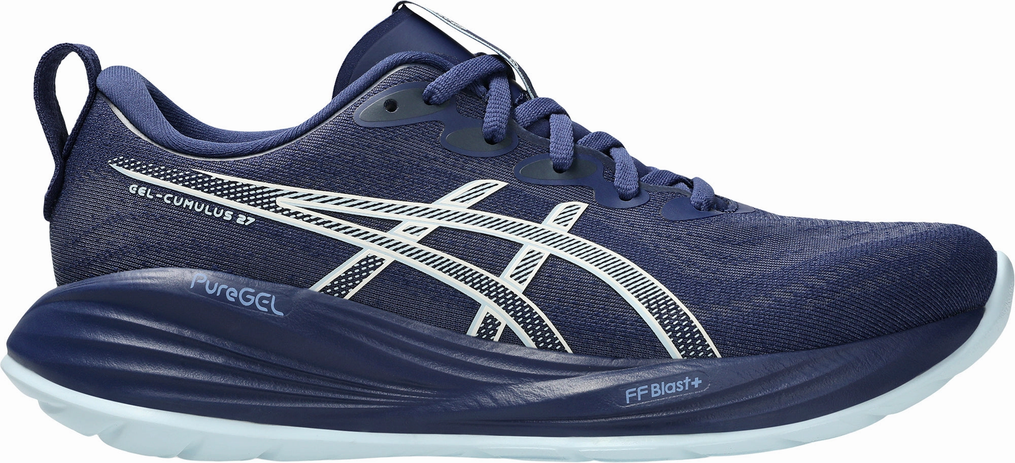 Asics Gel Cumulus 27 Womens Running Shoes - Blue Asics shoe varieties