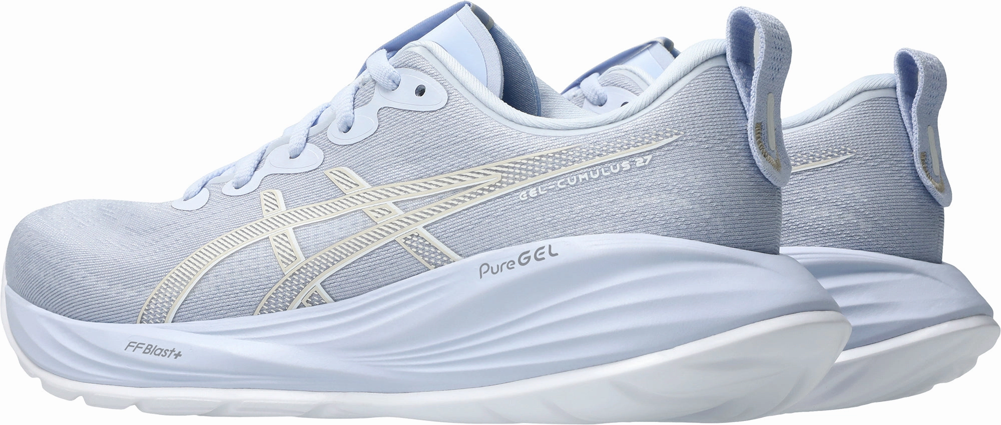 Asics Gel Cumulus 27 Womens Running Shoes - Blue Performance Shoes