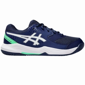 Asics Gel Dedicate 8 GS Tennis Shoes - Blue Expanse/White Asics tennis shoes