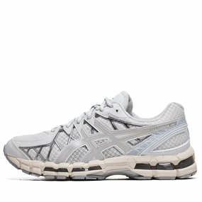 Asics Gel-Kayano 20 - White/Pure Silver Asics versatile shoes for sport and street