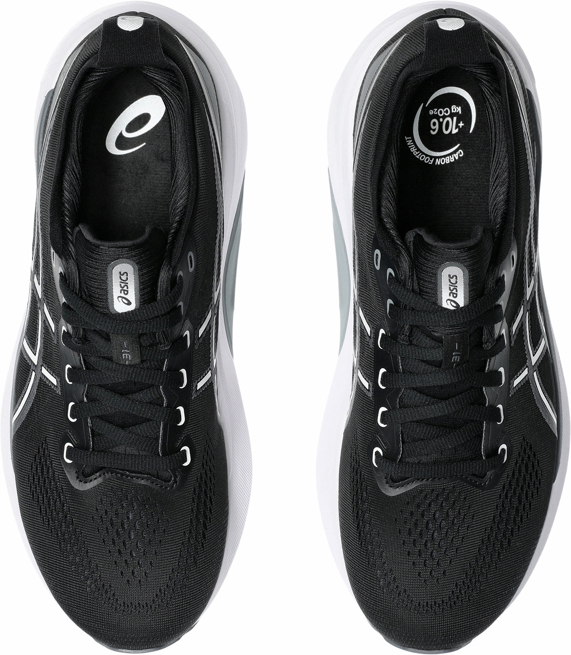 Asics Gel Kayano 31 WIDE FIT (2E) Mens Running Shoes - Black Performance Shoes