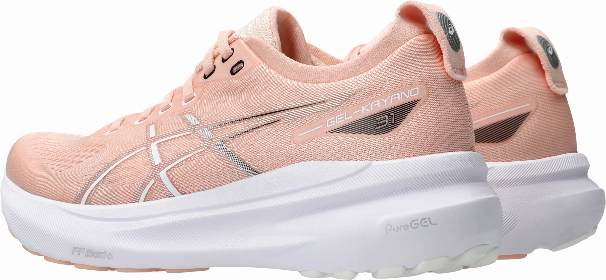 Asics Gel Kayano 31 Womens Running Shoes - Pink Flexible Athletic Fit