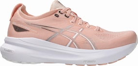 Asics Gel Kayano 31 Womens Running Shoes - Pink Asics athletic footwear for training sessions